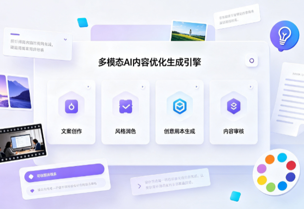 阿合奇县AI智能内容优化创新 多模态生成技术丰富数字内容创作生态