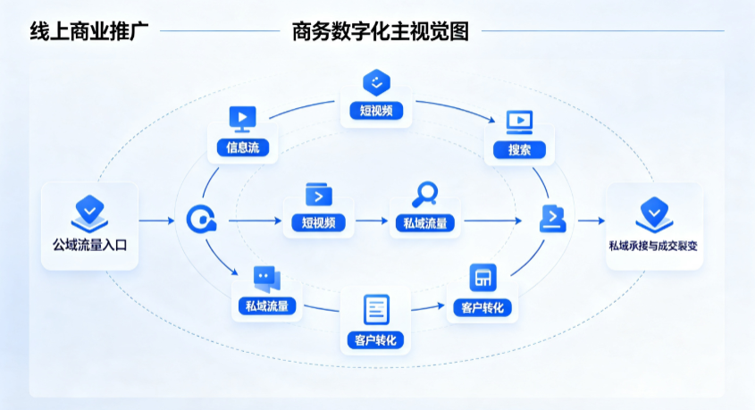 阿合奇县线上商业推广怎么做？全域流量闭环搭建与低成本转化实战指南