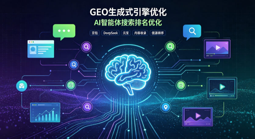 阿合奇县GEO 浪潮来袭：生成式引擎优化崛起，创作者争抢豆包、DeepSeek、元宝智能体流量入口